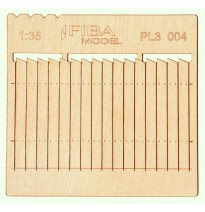 Bretterzaun – schiefer Rand
