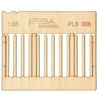 Lattenzaun – schwächere Latten