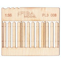 Bretterzaun – breite Bretter