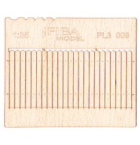 Bretterzaun – spitzer Rand