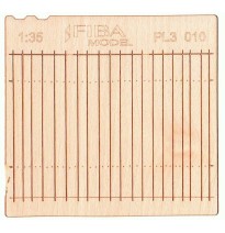 Bretterzaun – regelmäßig