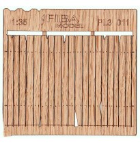 Bretterzaun – beschädigt