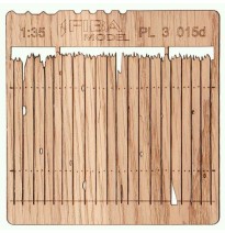 Bretterzaun – stark beschädigt