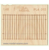 Bretterzaun – regelmäßig