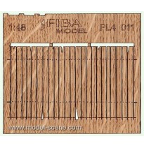 Bretterzaun – beschädigt