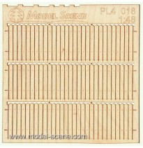 Bretterzaun – niedrig