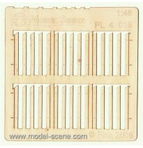 Bretterzaun – breite Bretter