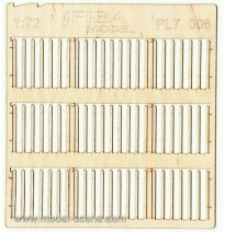 Lattenzaun – schwächere Latten