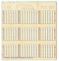 Bretterzaun – schmale Bretter