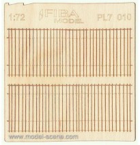 Bretterzaun – regelmäßig