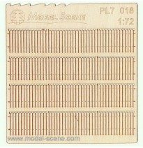 Bretterzaun – niedrig