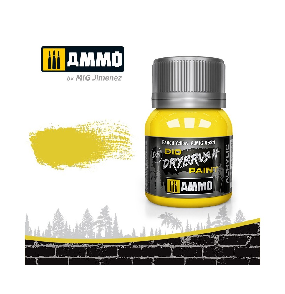 DRYBRUSH Faded Yellow