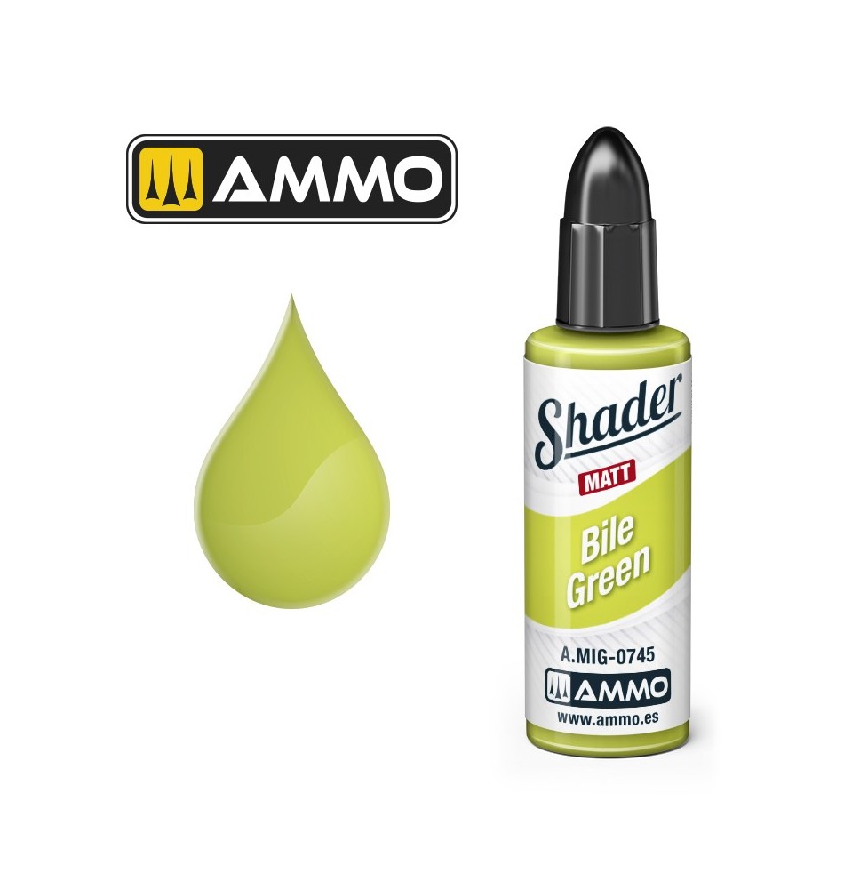 MATT SHADER Bile Green