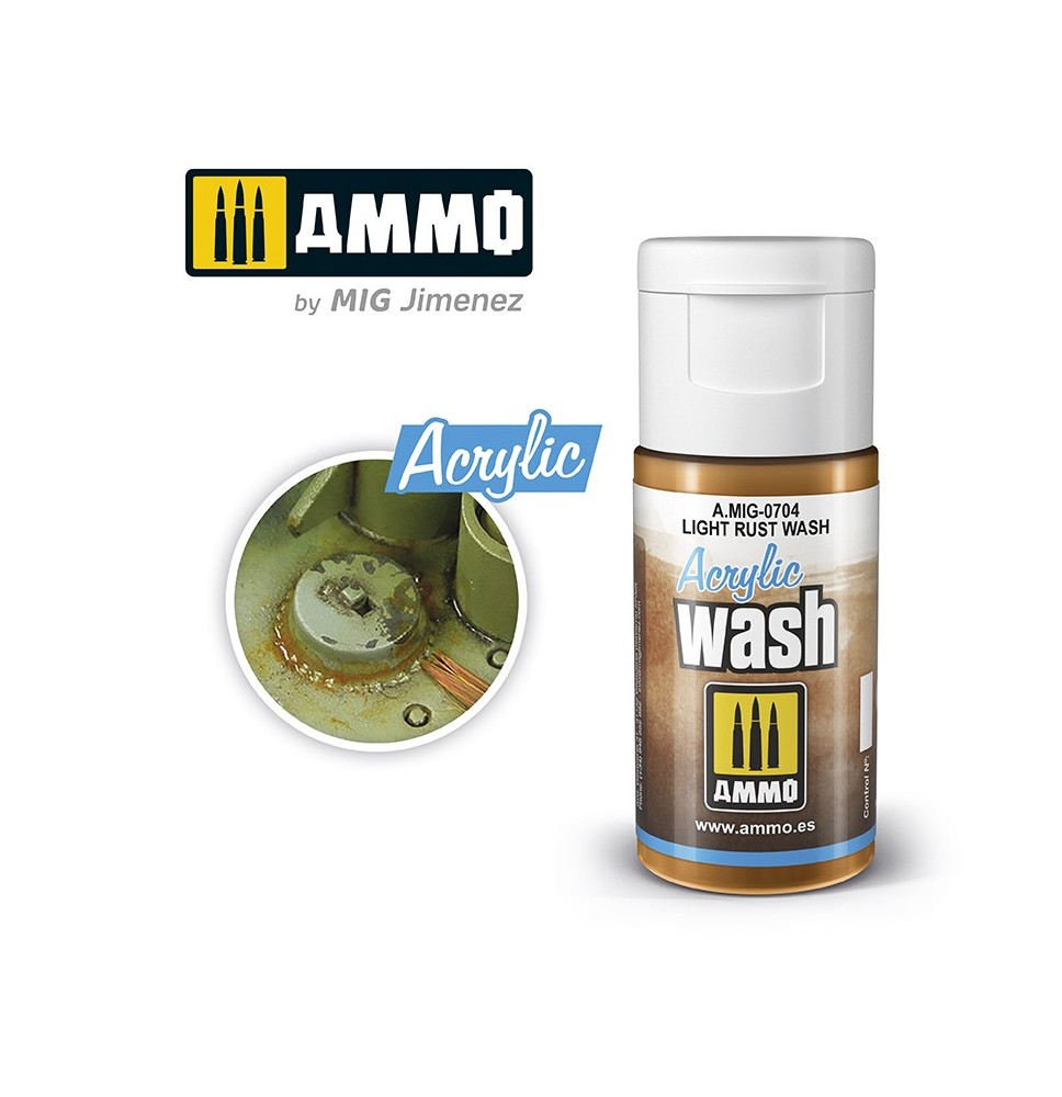 ACRYLIC WASH Light Rust Wash