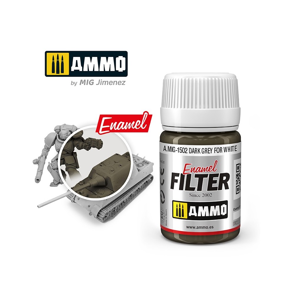 FILTER Dark Grey for White