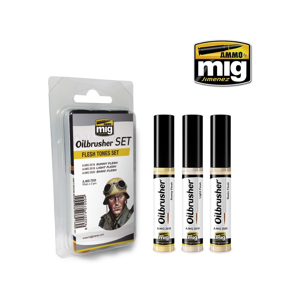 Flesh Tones OILBRUSHER SET