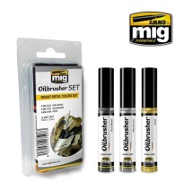 Bright Metal Colors OILBRUSHER SET