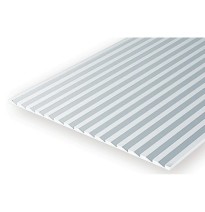 Kunststoff-Platte mit halber V-Nut 9