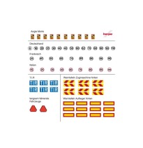 ZB Aufklebebogen m. Schildern