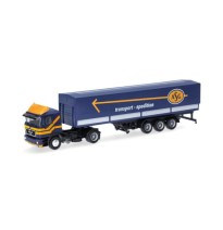 MAN F 90 Planen-Sattelzug ASG