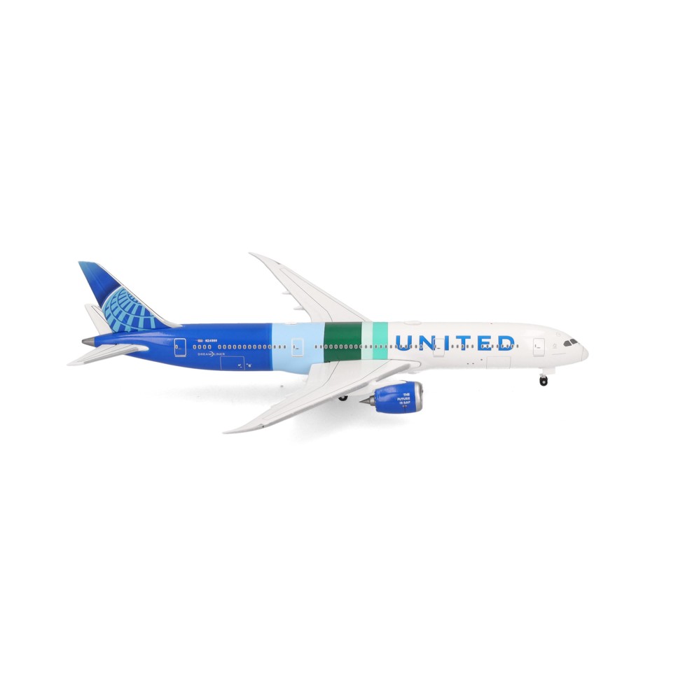B787-9 United Future is SAF