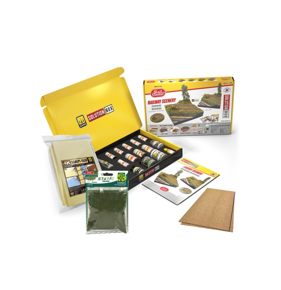 RAIL CENTER SOLUTION BOX 04 – Railway Scenery