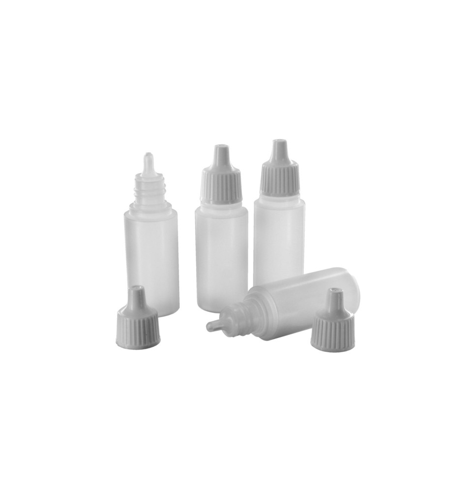 Kunststoff-Fläschchen mit Deckel