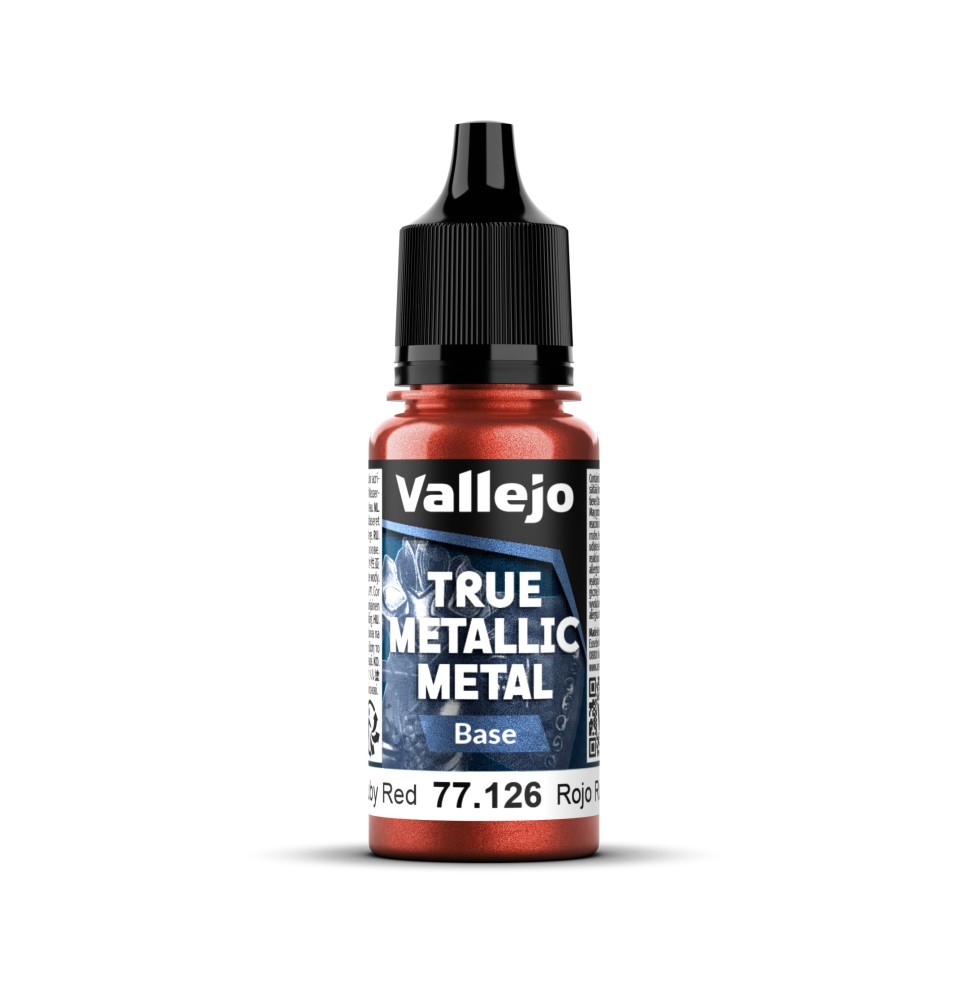 Ruby Red – True Metallic Metal Base