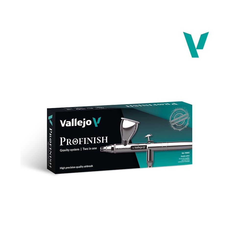 Profinish - Airbrush mit Gravity System Two in One