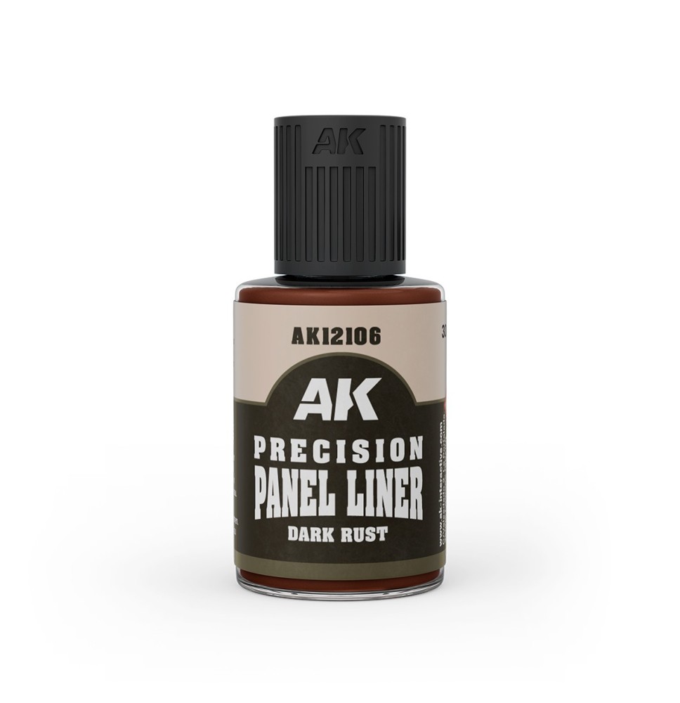 Dark Rust Precision Panel Liner