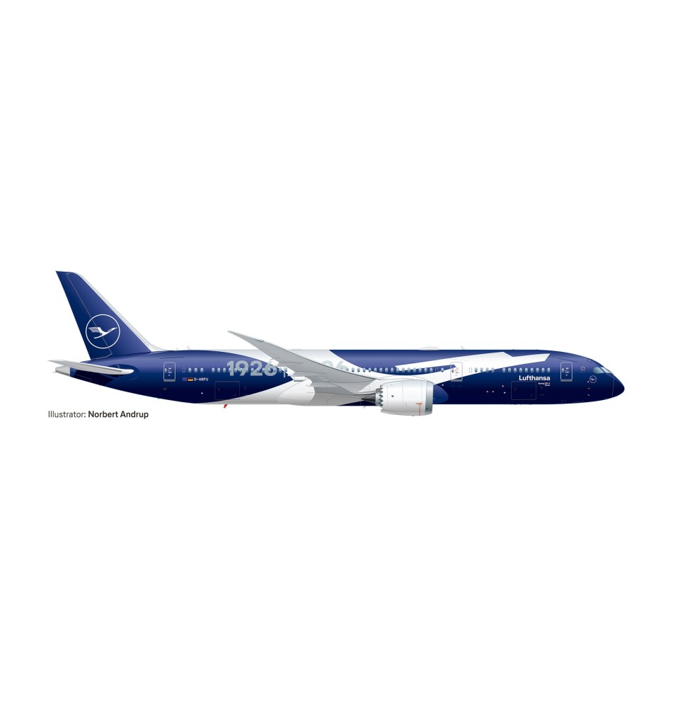 B787-9 Lufthansa 100 Jahre