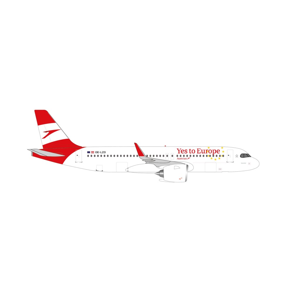 A320neo AUA Yes to Europe