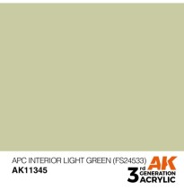 3GEN APC INTERIOR LIGHT GREEN (FS 24533) - AFV