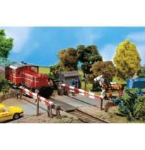 Beschrankter Bahnübergang