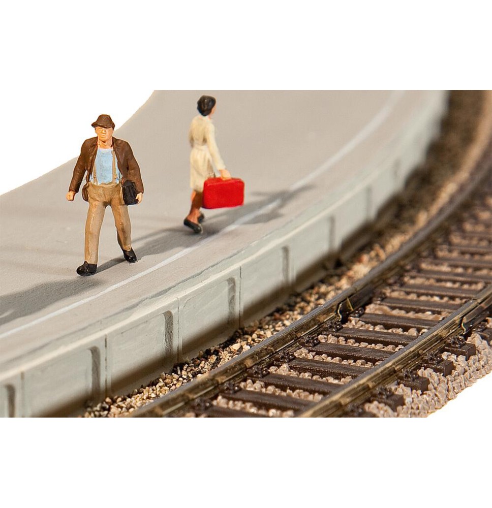 Flexible Bahnsteigkanten