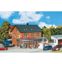 Sparkasse mit Autoschalter