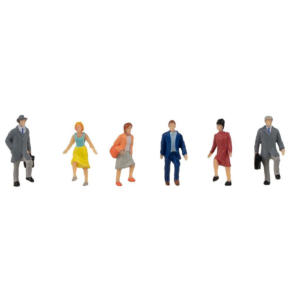 Treppensteigende Personen