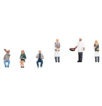 Kellner und Restaurantbesuche