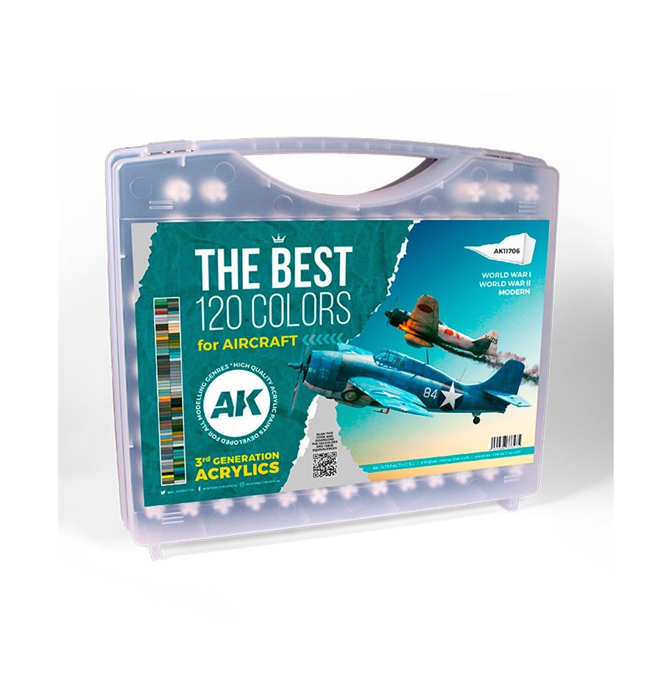 3GEN  PLASTIC BRIEFCASE 120 AIRCRAFT COLORS