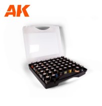 3GEN  PLASTIC BRIEFCASE 52 ENAMELS COLORS
