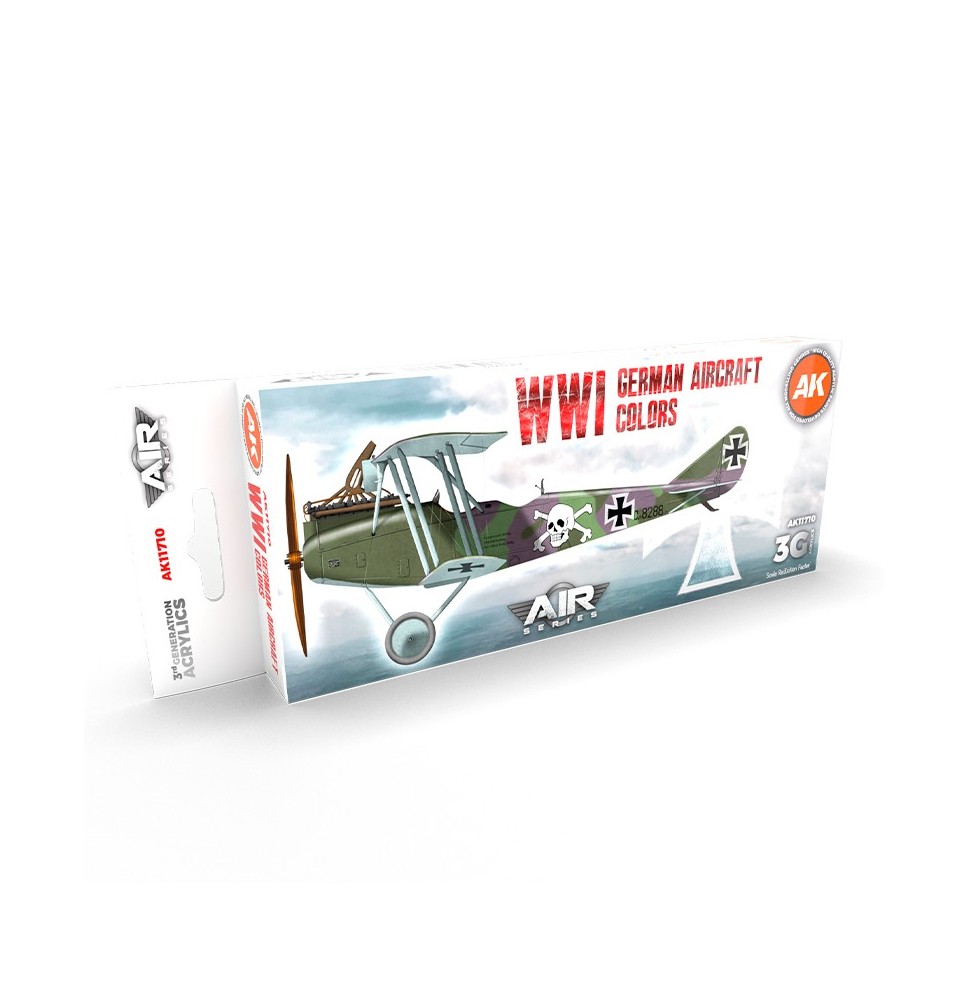 3GEN WWI German Aircraft Colors SET