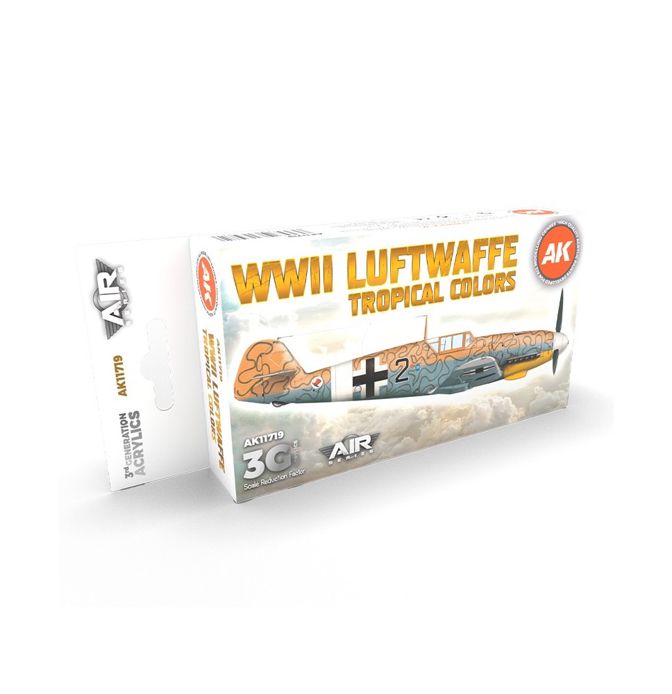 3GEN WWII Luftwaffe Tropical Colors SET