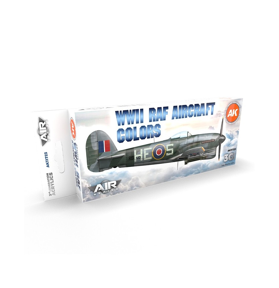 3GEN WWII RAF Aircraft Colors SET