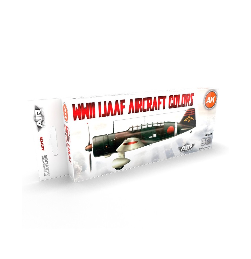 3GEN WWII IJAAF Aircraft Colors SET