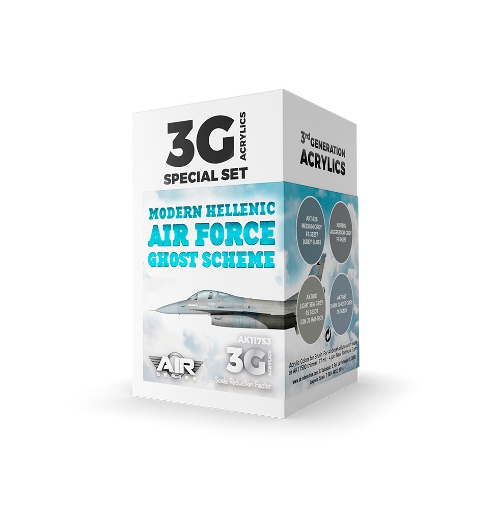 3GEN Modern Hellenic Air Force Ghost Scheme SET