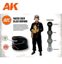 3GEN PANZER CREW BLACK UNIFORMS SET