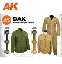 3GEN DAK SOLDIER UNIFORM COLORS