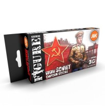 3GEN SOVIET WWII UNIFORM COLORS