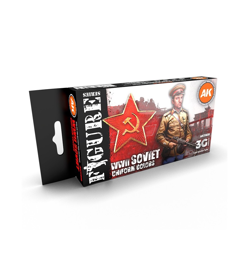 3GEN SOVIET WWII UNIFORM COLORS