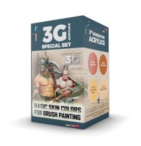 3GEN WARGAME COLOR SET BASIC SKIN COLORS